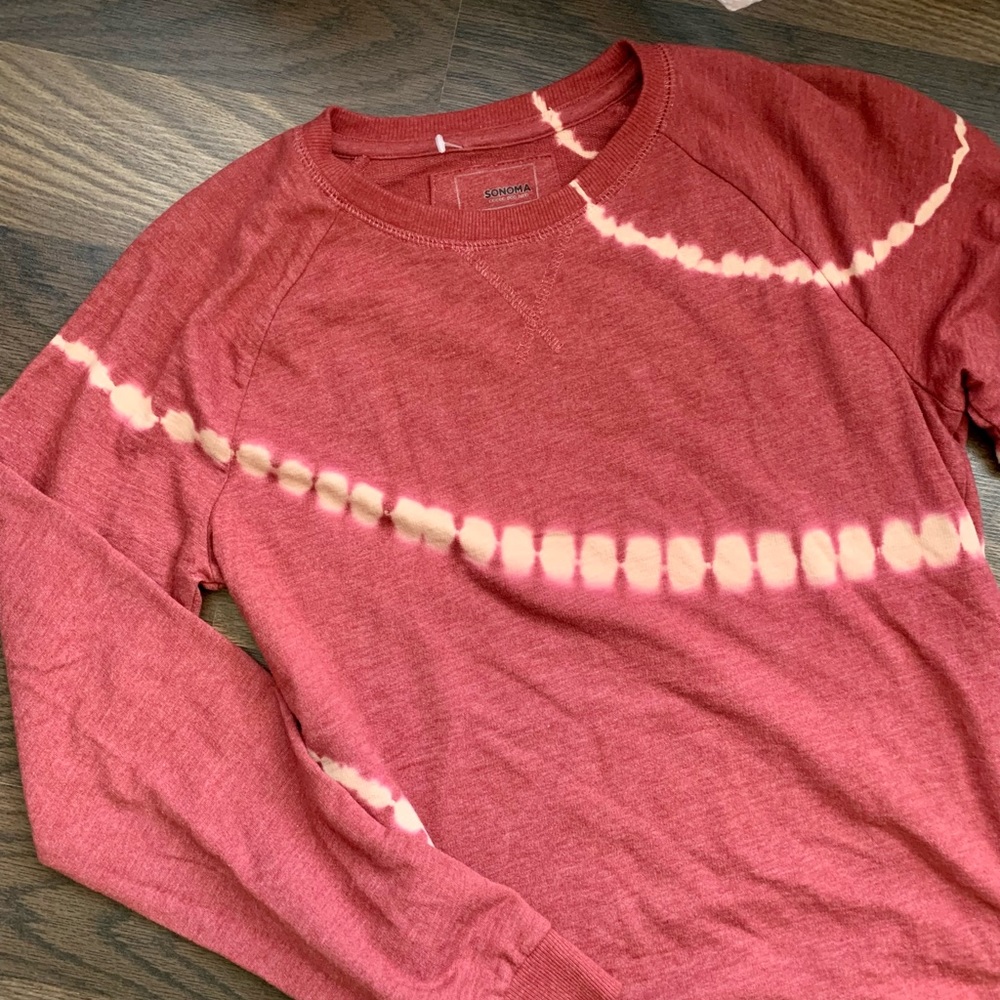 NWOT Sonoma tie dye pullover